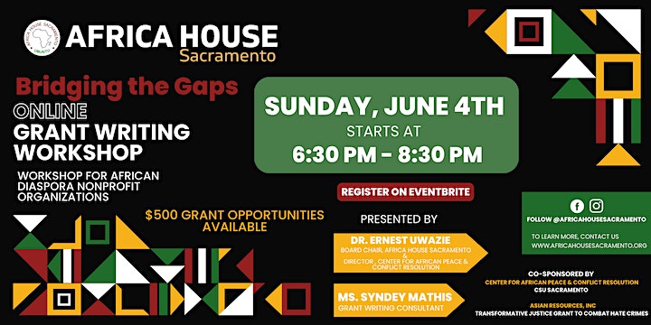 Online Grant writing workshop