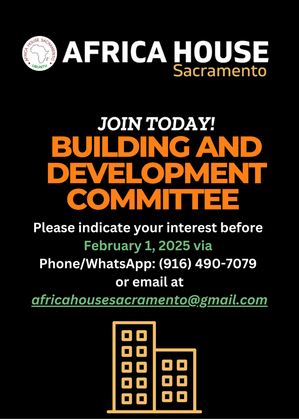 Invitation to Join: AHS Building and Development Committee!