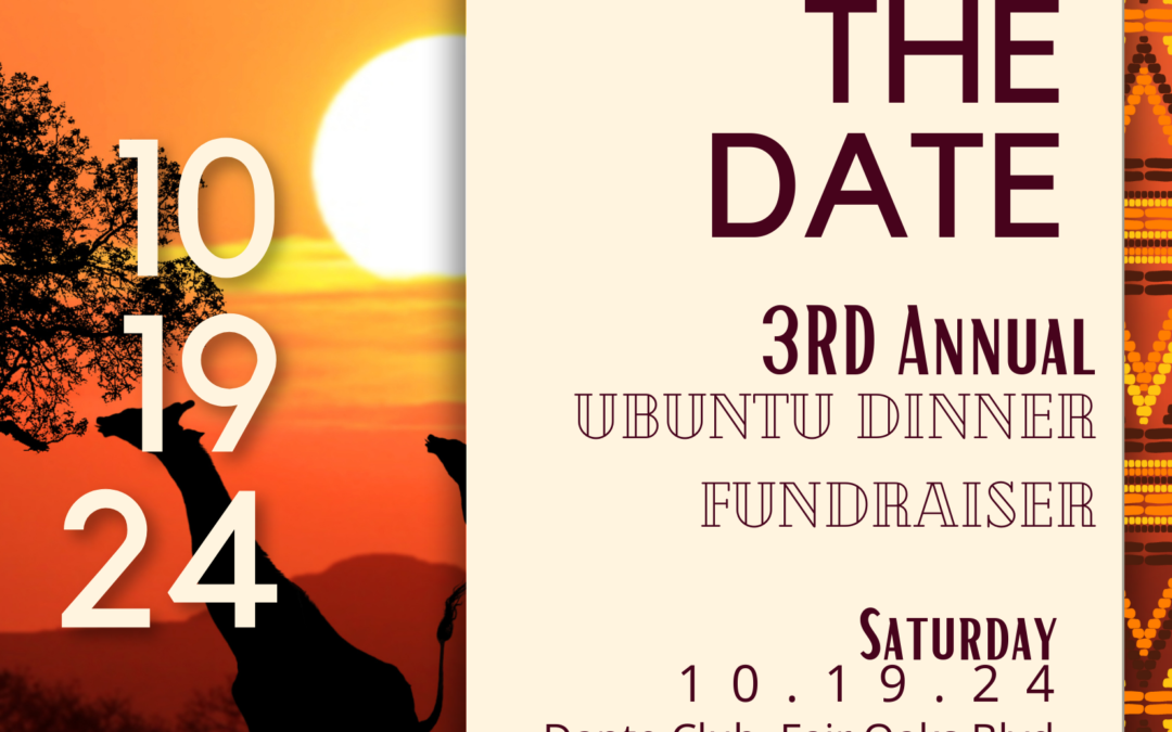3rd Annual Ubuntu Dinner Fundraiser