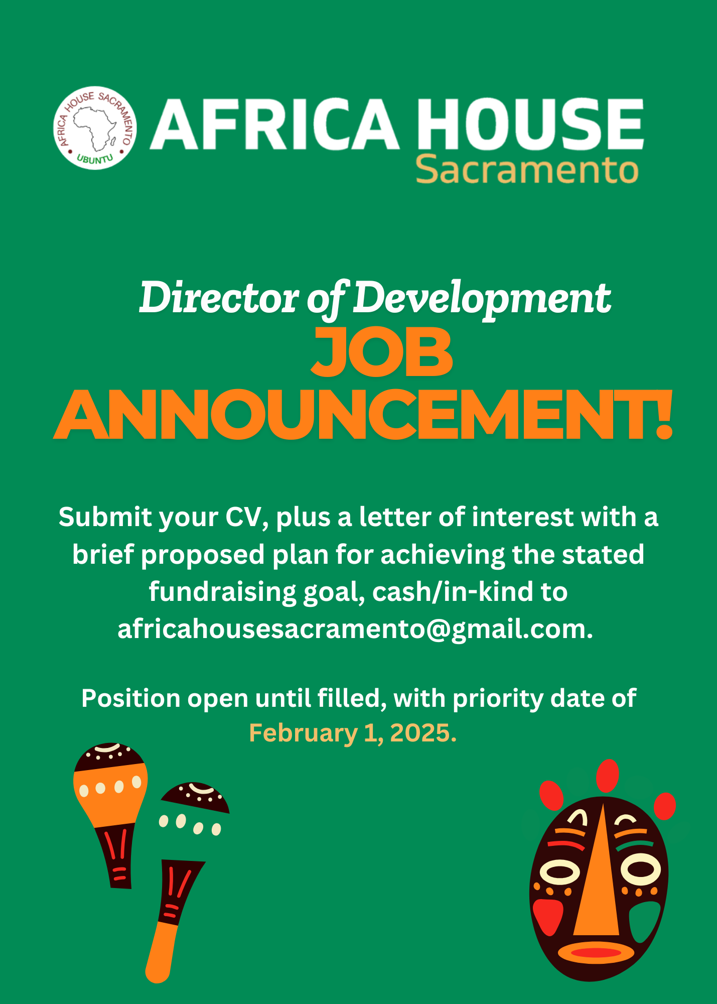 Job Announcement Director of Development